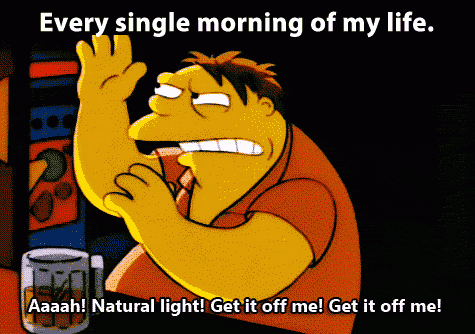 Mornings, all of them…