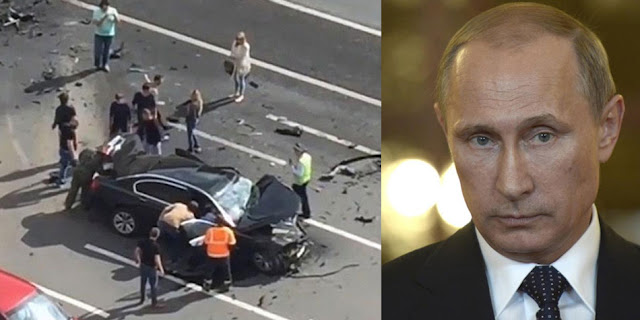 To ενδεχόμενο απόπειρας δολοφονίας του προέδρου της Ρωσίας Β.Πούτιν εξετάζουν οι ρωσικές υπηρεσίες ασφαλείας σε ένα τροχαίο, όπου ένα άλλο αυτοκίνητο έπεσε μετωπικά επάνω στο αυτοκίνητο του προέδρου σκοτώνοντας τον οδηγό του, όπως διαβάζουμε  σε ρωσόφιλα sites.