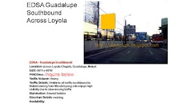 Available Billboard : EDSA GUADALUPE SOUTHBOUND ACROSS LOYOLA