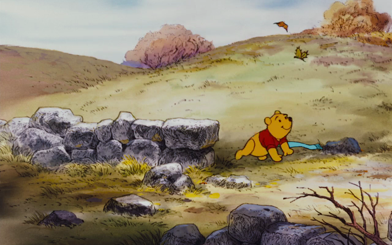 Винни пух дисней песня. Винни пух Зазеркалье. Винни пух панорама. Winnie the Pooh фиалка.