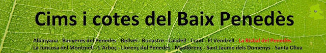 LA BISBAL DEL PENEDÈS - Mas Bartomeu - Puig de la Cova - Cova Gran - Puig la Serreta - Puig Francàs