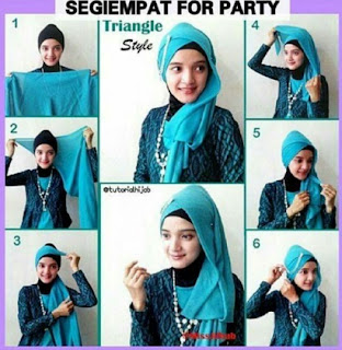 Inilah Tutorial Jilbab Untuk Fashion Show