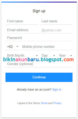 Yahoo Mail Daftar Baru Lewat Hp | Bikin ID Yahoo