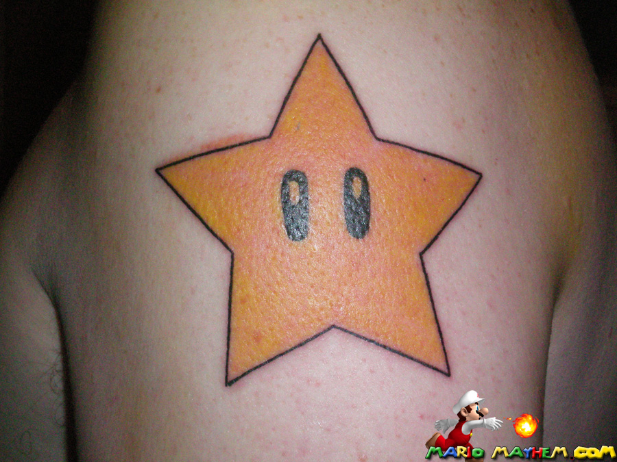 star tattoos. cute star tattoos