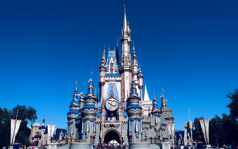 Magic Kingdom 50 Castle Walt Disney World