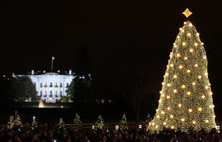 President and Mrs. Bush Attend 2008 Lighting of the National Christmas Tree Ceremony VIDEO