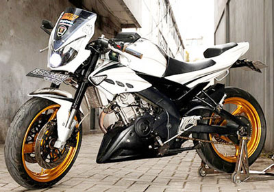 Foto -foto Modifikasi Motor Yamaha Vixion ~ modifikasi motor