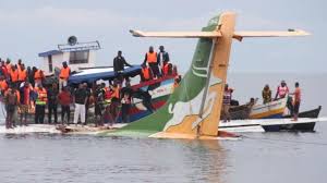 Death toll rises to 19 after Precision Air plane plunges into Lake Victoria in Bukoba,Tanzania