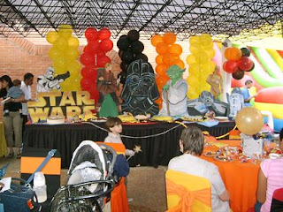 Fiestas Infantiles Decoradas con Star Wars