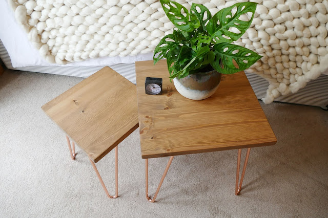 muju furniture, muju furniture review, muju furniture blog review, muju furniture reviews, muju furniture etsy, muju furniture nesting table, copper hairpin legs furniture, copper wooden table