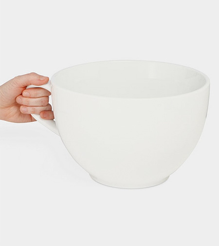 Oversized Coffee Cup