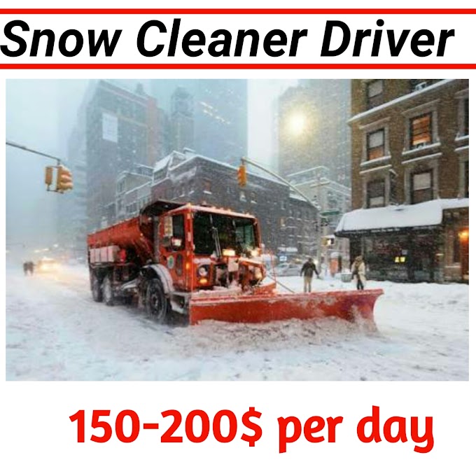 Snow Cleaner Driver 