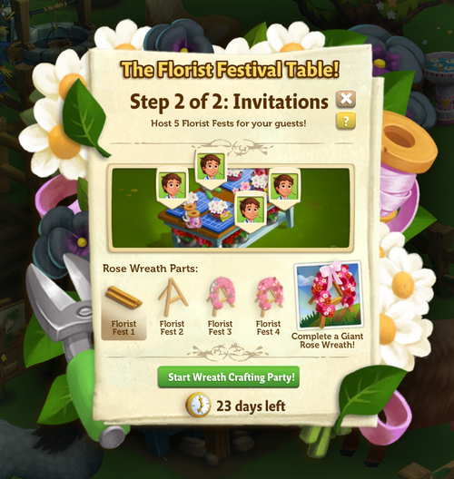 Florist Festival - FarmVille 2