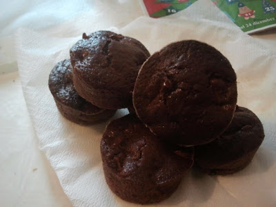 muffin mele cacao amaretti cannella