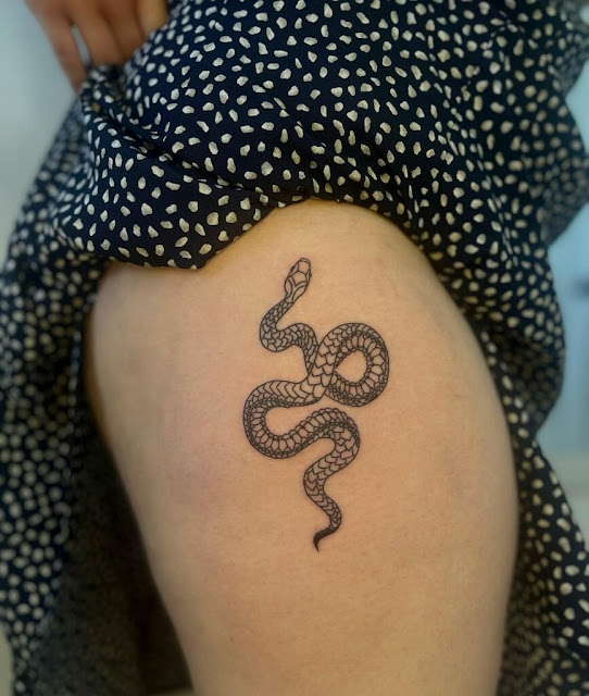 Tatuagem de Cobra - 156 ideias femininas para inspirar vocês