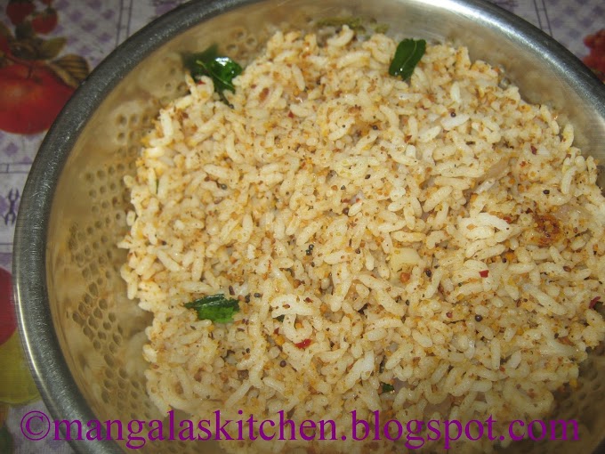 Spicy Poondu Sadam / Garlic Rice - Healthy Grandmother style Variety Rice recipe of Ancient Tamilnadu