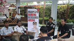 Buka Puasa Bersama Jurnalis, Polres Trenggalek Paparkan Peran Strategis Media dan Warganet