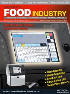 Asia Pacific Food Industry 2009-01 - January & February 2009 | ISSN 0218-2734 | TRUE PDF | Mensile | Professionisti | Alimentazione | Bevande | Cibo
Asia Pacific Food Industry is Asia’s leading trade magazine for the food and beverage industry. Established in 1985, APFI is the first BPA-audited magazine and the publication of choice for professionals throughout the industry with its editorial coverage on the latest research, innovative technologies, health and nutrition trends, and market reports.