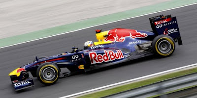 Red Bull in the 2011 Italian Grand Prix