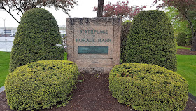 Horace Mann birthplace monument in Franklin 