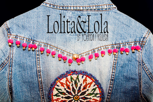 denim jacket cazadora vaquera lolitaylola yolandafaguilera