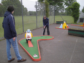 Crazy Golf at Verulamium Park in St Albans