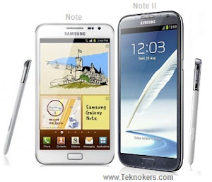 bagusan mana galaxy note N700 atau galaxy note 2 N7100, perbedaan samsung note 2 vs note, ponsel android layar gede
