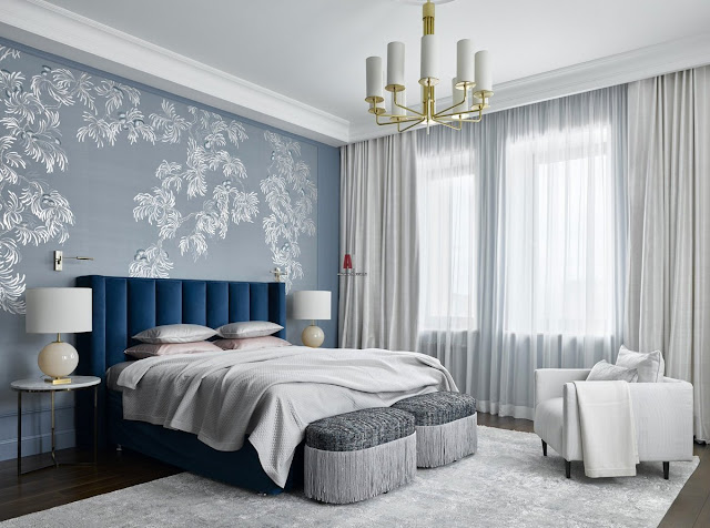 grey and blue bedroom ideas