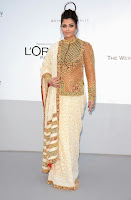 Aishwarya Rai traditional look at cannes 2012