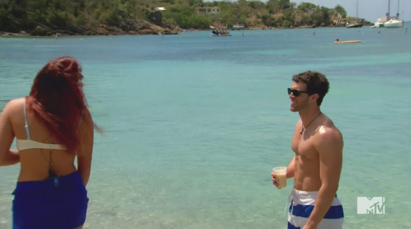 Trey Shirtless in The Real World St. Thomas s27e2