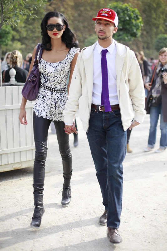 chanel iman boyfriend 2011. Chanel Iman with Boyfriend