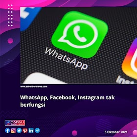 Whatsapp, Facebook, Instagram Tidak Berfungsi