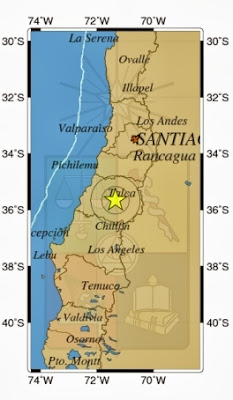 SISMOS CHILE, 29 DE SEPTIEMBRE 2013