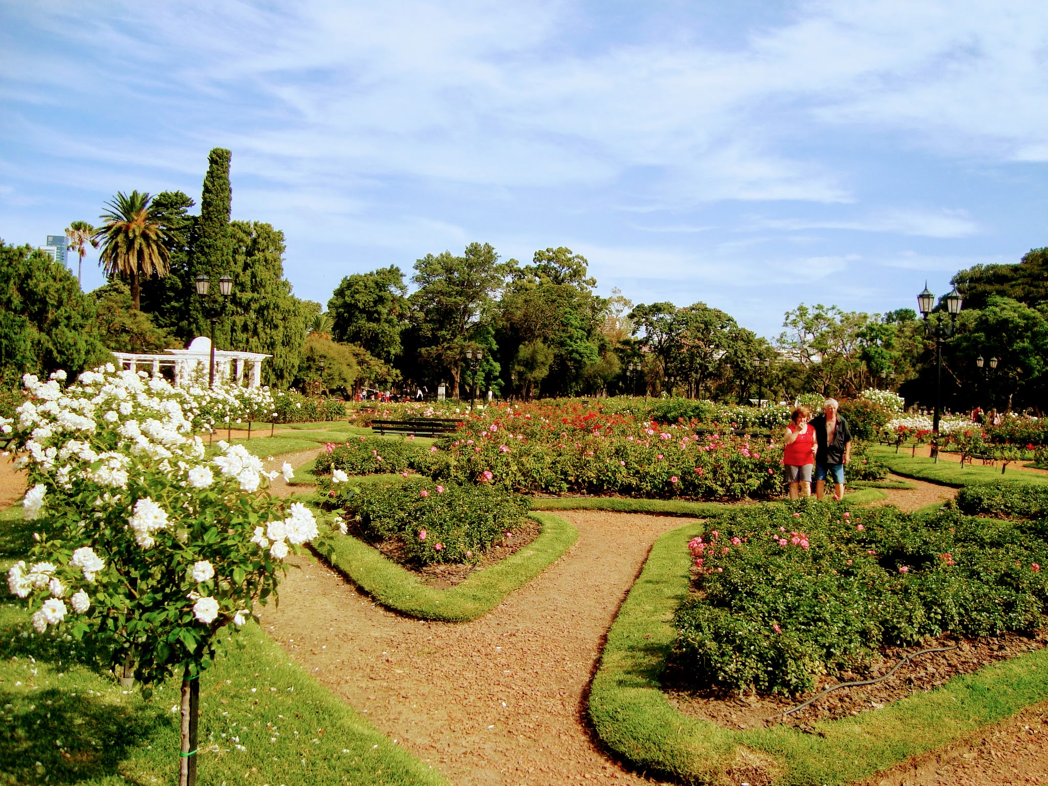 El Rosedal - um belo jardim de Buenos Aires