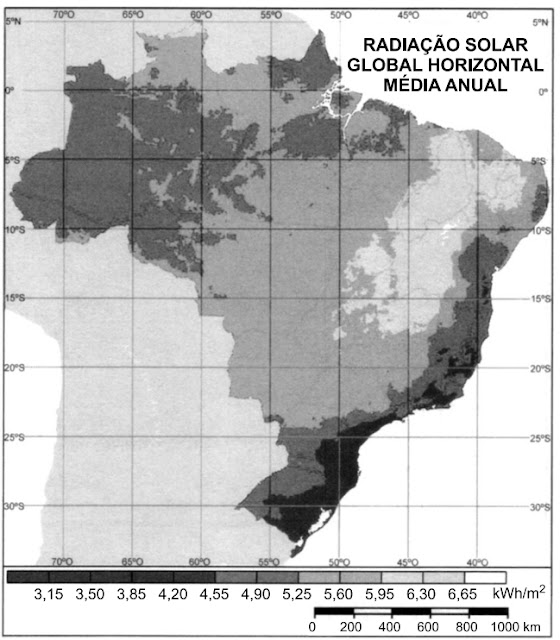 PEREIRA, E. B. et al. Atlas brasileiro de energia solar. São José dos Campos: Inpe, 2006.