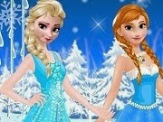 Elsa and Anna Party Dresses