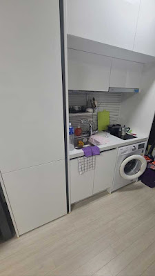 인천 영종도 풀옵션 원룸 주방 싱크대