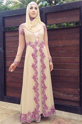 30 Model Baju  Muslim  Brokat  Terbaru 2022 Desain Cantik 