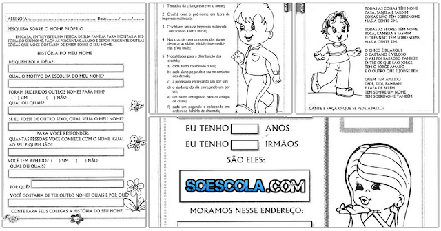 10 Atividades para Trabalhar Identidade  Segue abaixo uma postagem da série Sobre Mim com algumas sugestões e atividades para trabalhar o tema identidade com os alunos