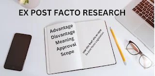 एक्स पोस्ट फैक्टो शोध [Ex post Facto Research] क्या है?| पूर्व कार्योत्तर अनुसंधान डिजाइन परिभाषा।