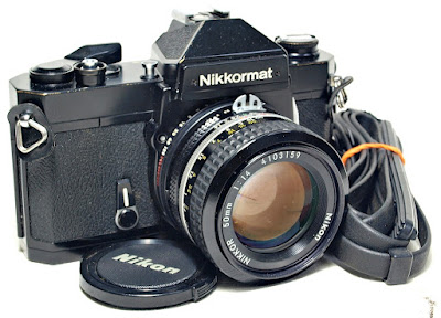 Nikkormat FT3 (Black) Body #689, Nikon Nikkor Ai 50mm 1:1.4 #159