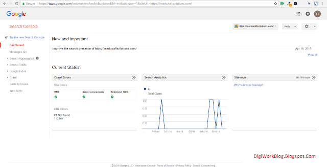 GSC dashboard - remove URLs though Google Webmasters' tools