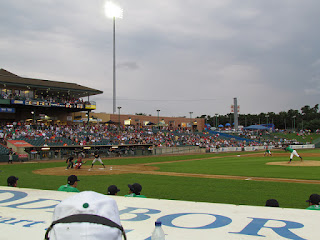 First pitch, Power vs. Blue Claws