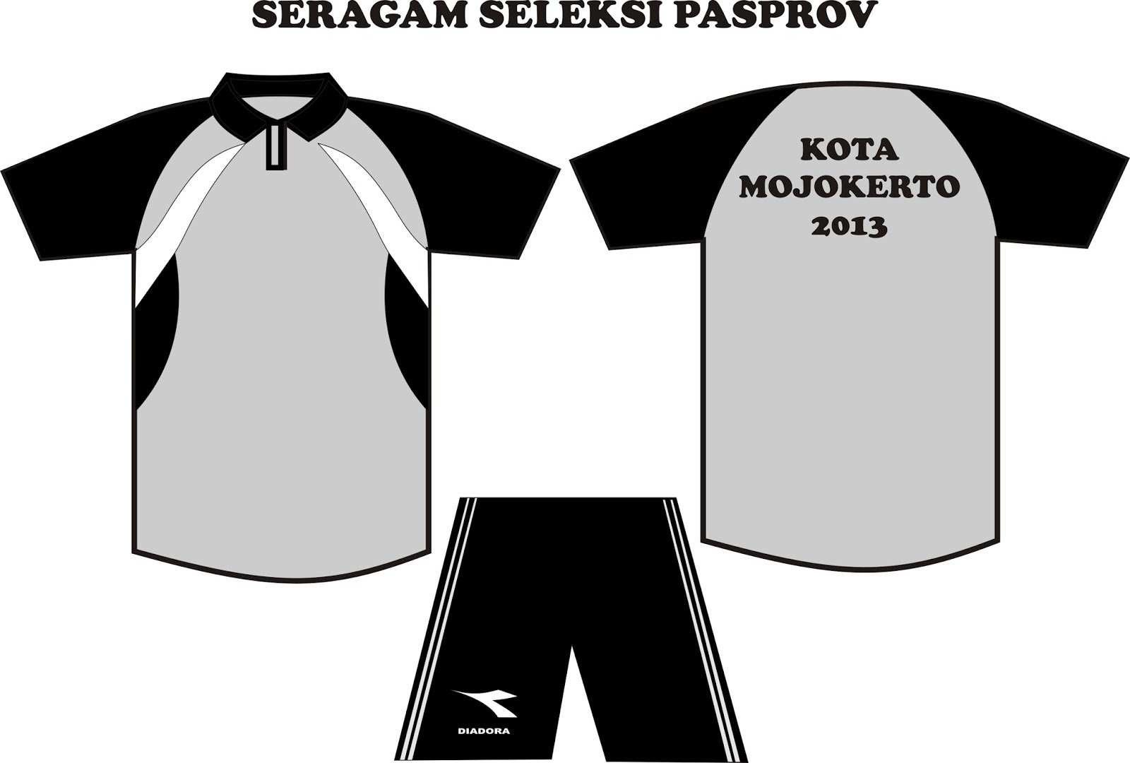 Contoh Desain  Baju Olahraga  Paskibra 1001desainer