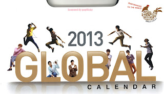 Super Junior Kyochon Calendar 2013