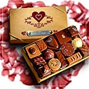 Chocolate Box With I Love You Engraved In French