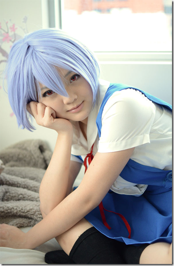 neon genesis evangelion cosplay - ayanami rei 10 by vaya