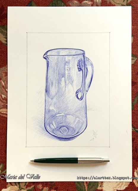 INKTOBER - 31 Days 31 Drawings - Day 03- Glass/Verre/Vidrio