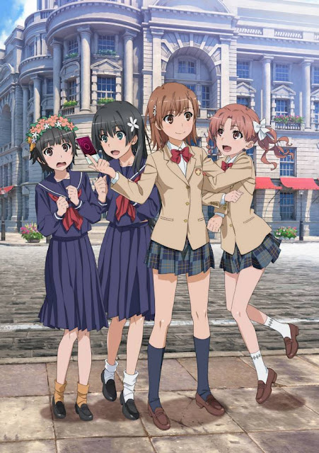 Póster del anime Toaru Kagaku no Railgun T