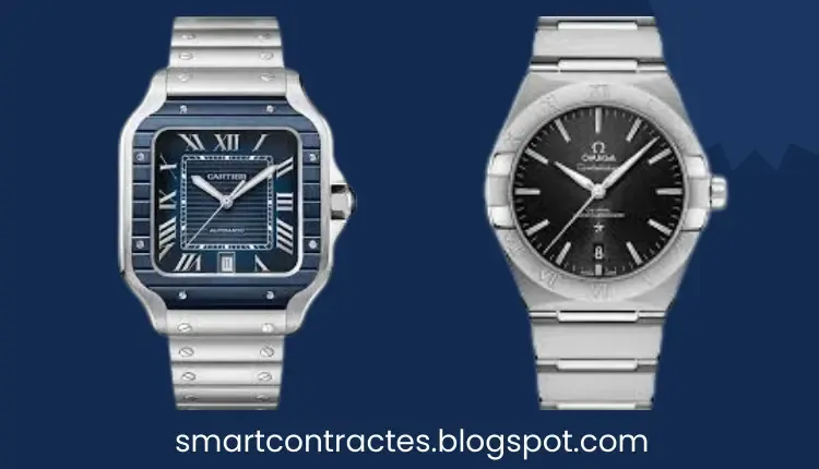 Image of two cartier watches unisex